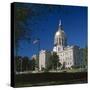 Exterior of the Georgia State Capitol Building, Atlanta, Georgia, United States of America (USA)-G Richardson-Stretched Canvas