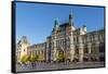 Exterior of the GUM Department Store, Moscow, Russia, Europe-Miles Ertman-Framed Stretched Canvas