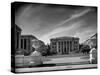 Exterior of the Harvard Medical School-Hansel Mieth-Stretched Canvas