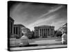 Exterior of the Harvard Medical School-Hansel Mieth-Stretched Canvas