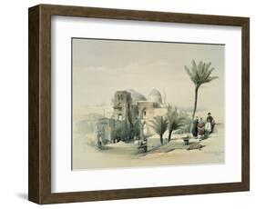 Exterior of the Holy Sepulchre-David Roberts-Framed Giclee Print