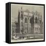 Exterior of the Keble College Memorial Chapel at Oxford-null-Framed Stretched Canvas