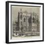 Exterior of the Keble College Memorial Chapel at Oxford-null-Framed Giclee Print