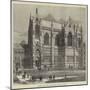 Exterior of the Keble College Memorial Chapel at Oxford-null-Mounted Giclee Print