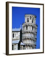 Exterior of the Leaning Tower of Pisa-Leslie Richard Jacobs-Framed Photographic Print