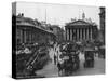 Exterior of the London Royal Exchange and Bank of England-null-Stretched Canvas