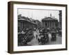 Exterior of the London Royal Exchange and Bank of England-null-Framed Photographic Print