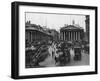 Exterior of the London Royal Exchange and Bank of England-null-Framed Photographic Print