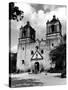 Exterior of the Mission Conception Near San Antonio, also known as the Alamo-Carl Mydans-Stretched Canvas