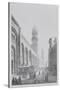 Exterior of the Mosque of Qalaoun, Plate 20 from "Monuments and Buildings of Cairo"-Pascal Xavier Coste-Stretched Canvas