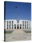 Exterior of the New Parliament Building, Canberra, Australian Capital Territory (Act), Australia-Adina Tovy-Stretched Canvas