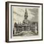 Exterior of the New Town Hall, Portsmouth-null-Framed Giclee Print