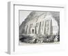 Exterior of the North Temple, Ebsamboul, Nubia, C1850-Augustus Butler-Framed Giclee Print