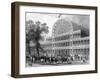 Exterior of the North Transept of the Crystal Palace, London, Built for the Great Exhibition, 1851-null-Framed Giclee Print