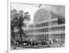 Exterior of the North Transept of the Crystal Palace, London, Built for the Great Exhibition, 1851-null-Framed Premium Giclee Print