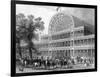 Exterior of the North Transept of the Crystal Palace, London, Built for the Great Exhibition, 1851-null-Framed Premium Giclee Print