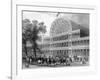 Exterior of the North Transept of the Crystal Palace, London, Built for the Great Exhibition, 1851-null-Framed Giclee Print