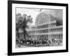 Exterior of the North Transept of the Crystal Palace, London, Built for the Great Exhibition, 1851-null-Framed Giclee Print