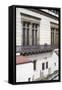 Exterior of the Old Royal Palace of Prague Castle with the Renaissance Windows of Vladislav Hall-null-Framed Stretched Canvas