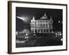 Exterior of the Paris Opera House at Night-null-Framed Photographic Print