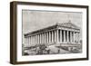 Exterior of the Parthenon in Athens, Greece-null-Framed Giclee Print