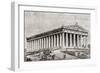 Exterior of the Parthenon in Athens, Greece-null-Framed Giclee Print