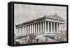 Exterior of the Parthenon in Athens, Greece-null-Framed Stretched Canvas