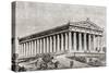 Exterior of the Parthenon in Athens, Greece-null-Stretched Canvas