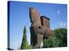 Exterior of the Replica Trojan Horse, Troy, Anatolia, Turkey Minor-Wilson Ken-Stretched Canvas