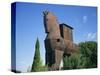 Exterior of the Replica Trojan Horse, Troy, Anatolia, Turkey Minor-Wilson Ken-Stretched Canvas