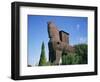 Exterior of the Replica Trojan Horse, Troy, Anatolia, Turkey Minor-Wilson Ken-Framed Photographic Print