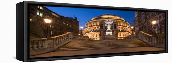 Exterior of the Royal Albert Hall at Night, Kensington, London, England, United Kingdom, Europe-Ben Pipe-Framed Stretched Canvas