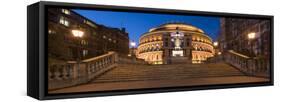 Exterior of the Royal Albert Hall at Night, Kensington, London, England, United Kingdom, Europe-Ben Pipe-Framed Stretched Canvas