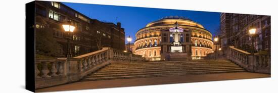 Exterior of the Royal Albert Hall at Night, Kensington, London, England, United Kingdom, Europe-Ben Pipe-Stretched Canvas