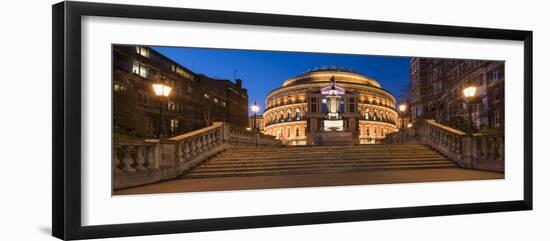 Exterior of the Royal Albert Hall at Night, Kensington, London, England, United Kingdom, Europe-Ben Pipe-Framed Photographic Print