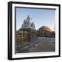 Exterior of the Royal Albert Hall from the Albert Memorial, Kensington, London, England, UK-Ben Pipe-Framed Photographic Print