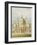 Exterior of the Saloon from Views of the Royal Pavilion, Brighton by John Nash, 1826-John Nash-Framed Giclee Print