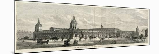 Exterior of the Smithfield New Metropolitan Meat and Poultry Market, London-null-Mounted Art Print