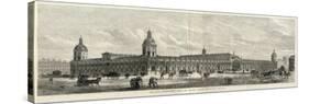 Exterior of the Smithfield New Metropolitan Meat and Poultry Market, London-null-Stretched Canvas