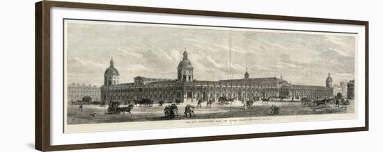 Exterior of the Smithfield New Metropolitan Meat and Poultry Market, London-null-Framed Premium Giclee Print