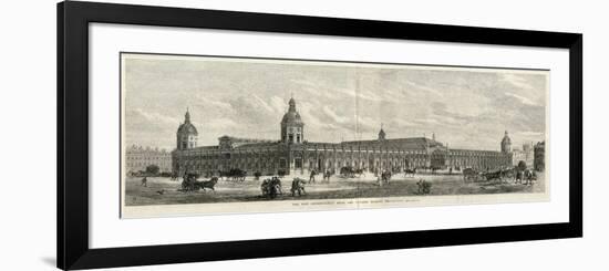 Exterior of the Smithfield New Metropolitan Meat and Poultry Market, London-null-Framed Premium Giclee Print