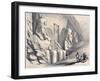 Exterior of the South Temple, Ebsamboul, Nubia, C1850-Augustus Butler-Framed Giclee Print