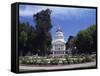 Exterior of the State Capitol Building, Built in 1874, Sacramento, California, USA-Traverso Doug-Framed Stretched Canvas