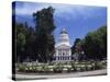 Exterior of the State Capitol Building, Built in 1874, Sacramento, California, USA-Traverso Doug-Stretched Canvas