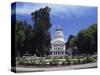 Exterior of the State Capitol Building, Built in 1874, Sacramento, California, USA-Traverso Doug-Stretched Canvas