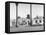 Exterior of the Sunset Motel-Nina Leen-Framed Stretched Canvas