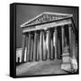 Exterior of the Supreme Court Building-Paul Schutzer-Framed Stretched Canvas