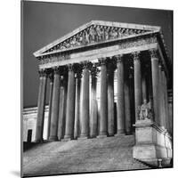 Exterior of the Supreme Court Building-Paul Schutzer-Mounted Photographic Print