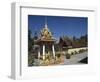 Exterior of the Wat Si Saket Buddhist Temple, 1818-null-Framed Premium Giclee Print