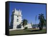 Exterior of Torre De Belem, UNESCO World Heritage Site, Belem, Lisbon, Portugal-Neale Clarke-Framed Stretched Canvas